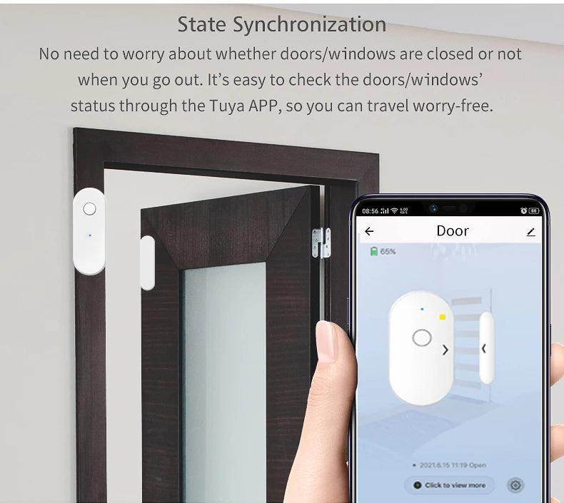 Sensor Door Tuya WiFi Smart - P12 Hub Europe