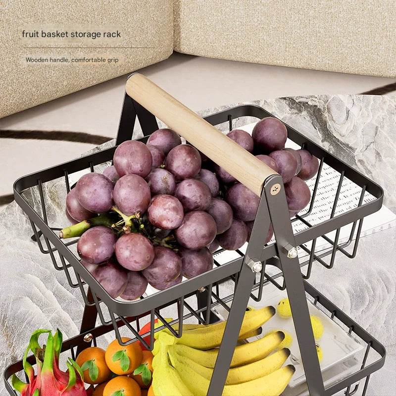 Double-Layer Desktop Storage Basket - P12 Hub Europe