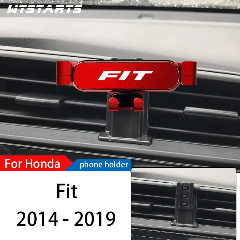 Car Phone Holder Mount Stand For Honda Fit 2008-2022 Adjustable GPS Navigation Mobile Phone Bracket Car Lnterior Accessories