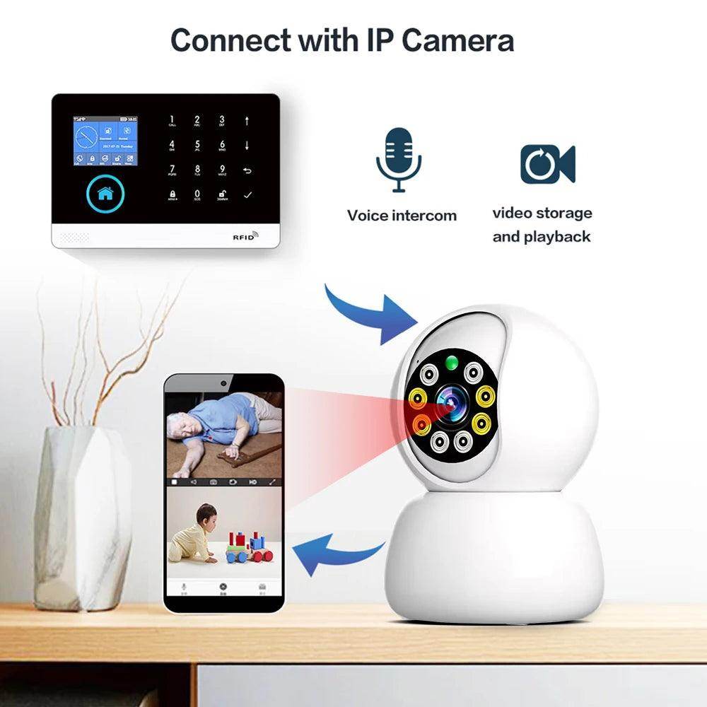Alarm Smart Tuya WiFi 4G Home - P12 Hub Europe