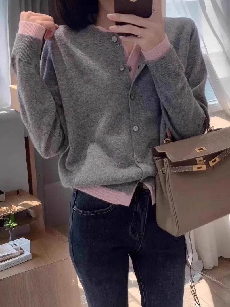Cashmere Knit Cardigan - P12 Hub Europe
