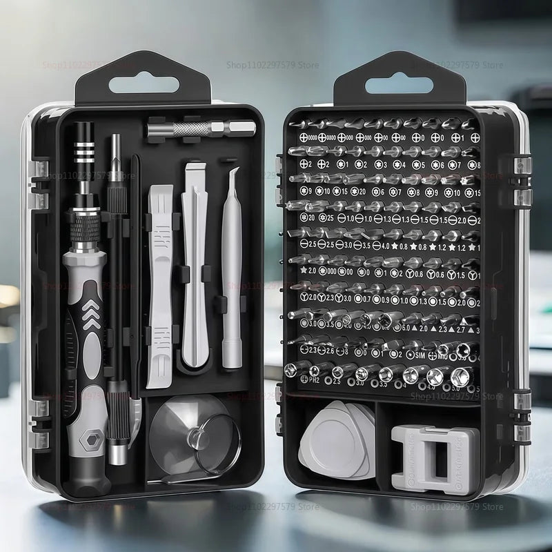 Electronics Screwdriver Set 115 in 1 Precision Screwdriver Tools Nut Driver Professional Magnetic Repair Tools Laptop Repair