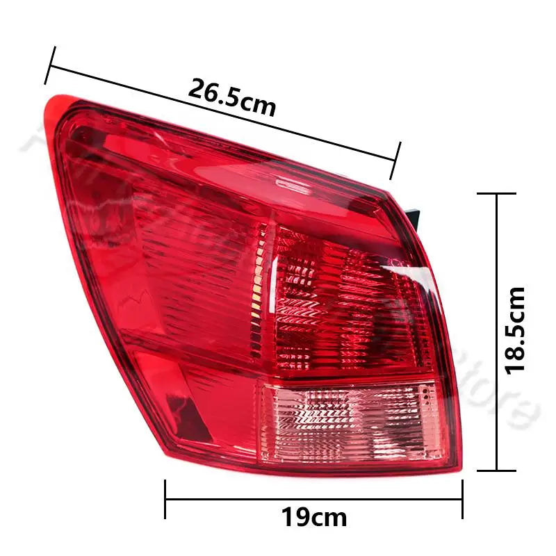 Car Tail Light Assembly Rear Bumper Reverse Brake Light Stop Reversing Lamp Turn SIgnal Light For NISSAN Qashqai J10 2007-2010