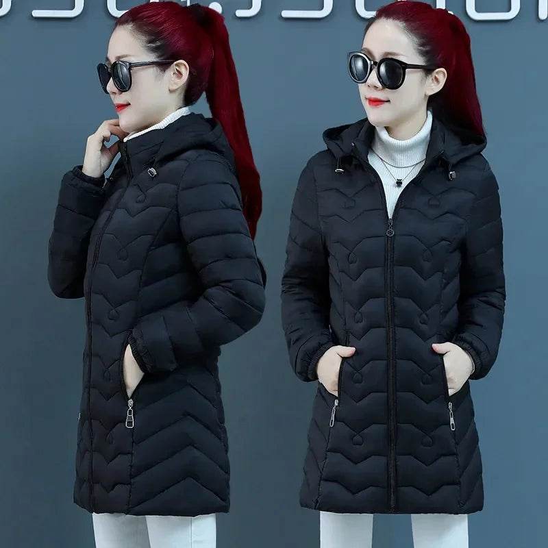 Warm Quilted Mother's Parka - P12 Hub Europe