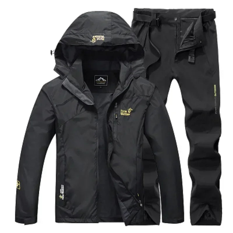 Outdoor Jacket Windproof And Waterproof Fishing Jacket Outdoor Sports Breathable Mountaineering Suit Fishing Clothes Set