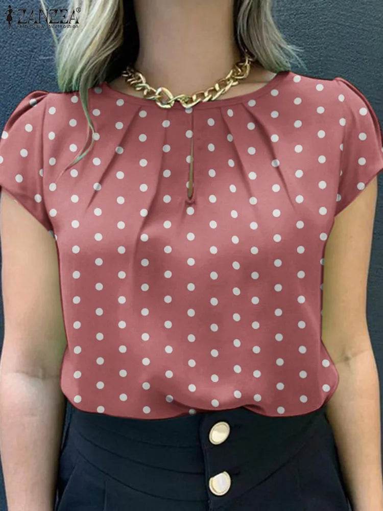Women's Polka Dot Tunic - P12 Hub Europe