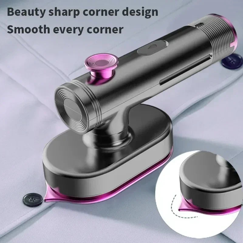 Zai Xiao portable handheld iron, rotatable and foldable steam iron, household travel, dry and wet mini hanging ironing machine