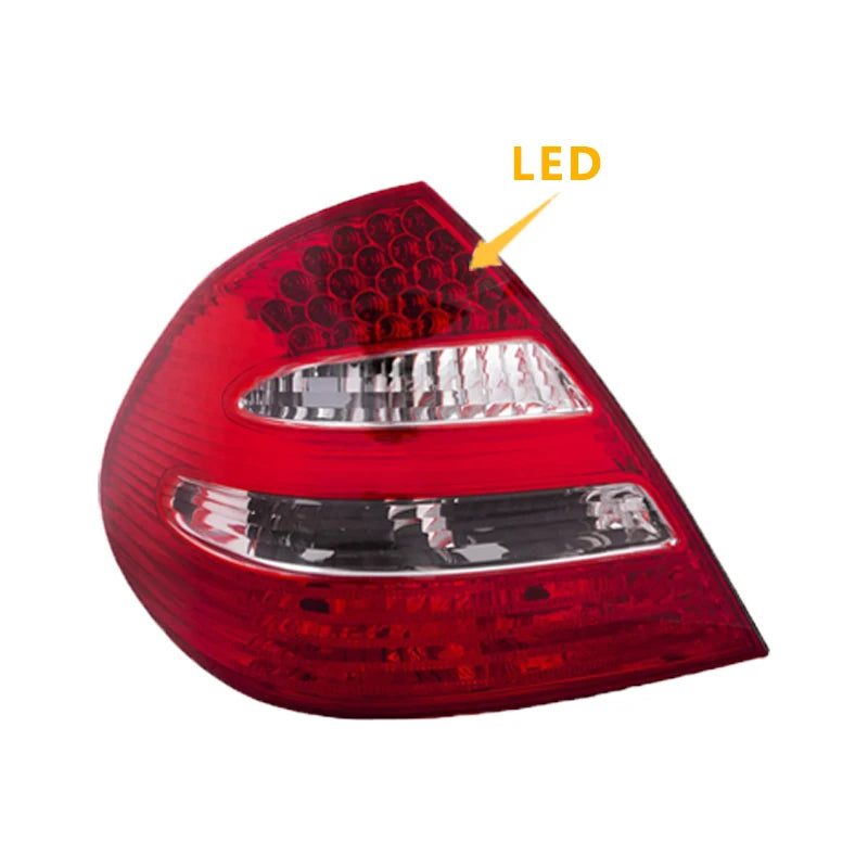Rear Bumper Tail Light Assembly For Mercedes-Benz W211 E200 E220 E240 E280 2002 2003-2006 Tail Light Rear Brake Lamp With LED