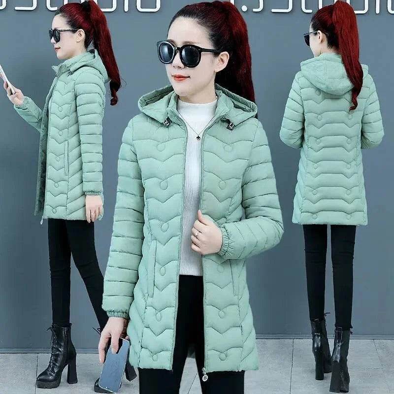 Warm Quilted Mother's Parka - P12 Hub Europe