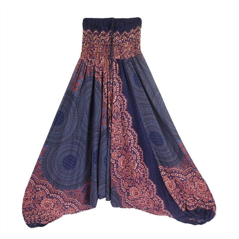 Women's Boho Harem Rayon Pants - P12 Hub Europe