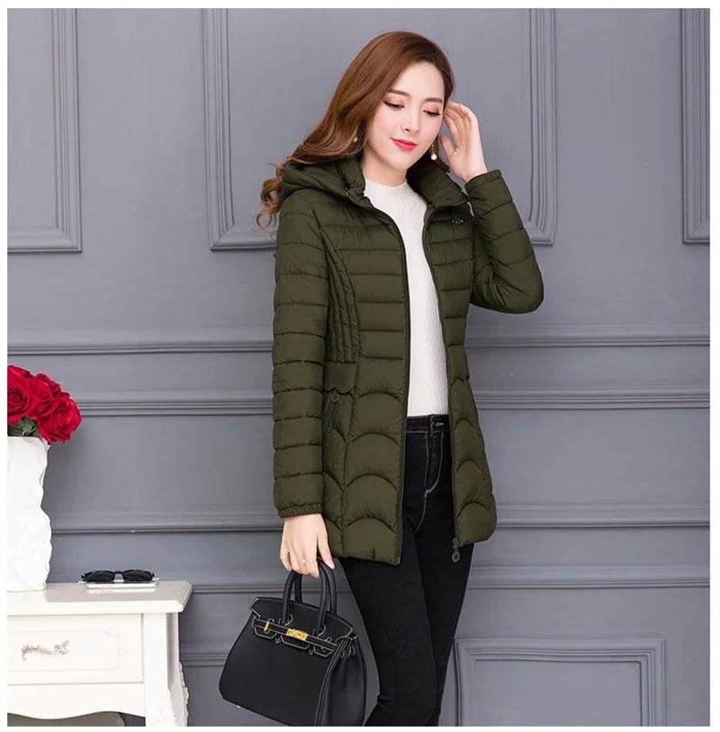 Warm Slim Mother's Parka - P12 Hub Europe