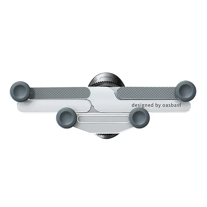 Gravity Car Phone Holder 360 Degree Rotatable Invisible Alloy Car Mount Air Vent Dashboard Gravity Mount GPS Stand Cell Support