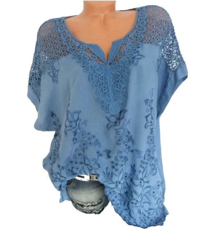 Summer Women's Lace Blouse - P12 Hub Europe