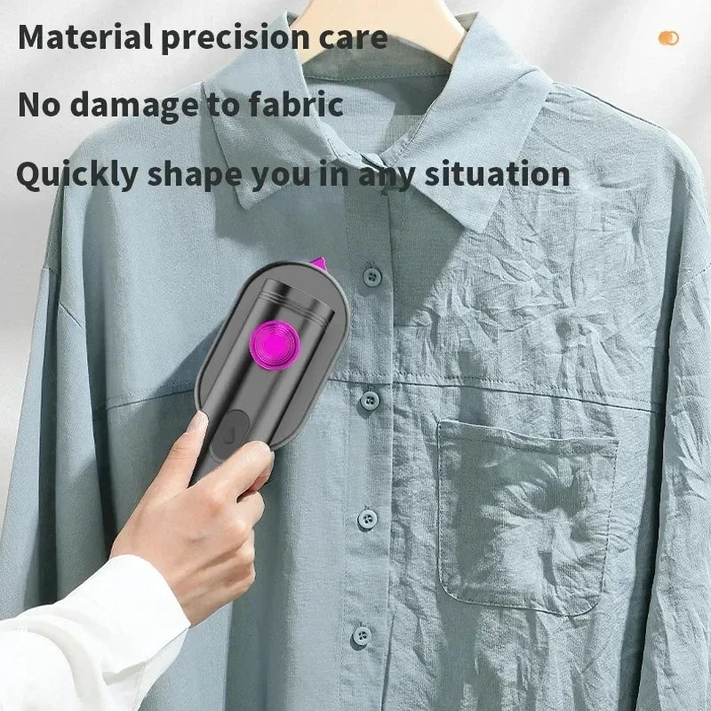 Zai Xiao portable handheld iron, rotatable and foldable steam iron, household travel, dry and wet mini hanging ironing machine