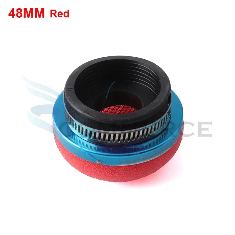 Motorcycle 28/32/35/38/42/45/50/54/58MM Stright Foam Air Filter Sponge Cleaner For 2 Stroke Engine Pocket Bike Mini Moto Scooter