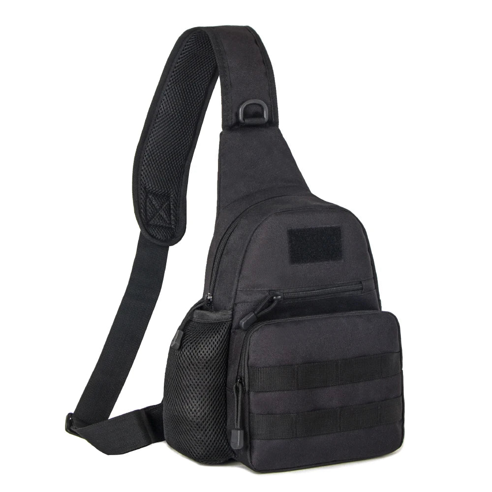 Chest Bag Tactical Shoulder Bag Men Outdoor Sling Multicam Camouflage Camping Travel Hiking Hunting Military Crossbody Bag Y6322