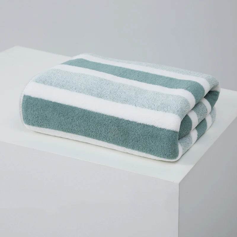 1 Pc Thickened Absorbent Bath Towel Soft Face Towel for Home - P12 Hub Europe