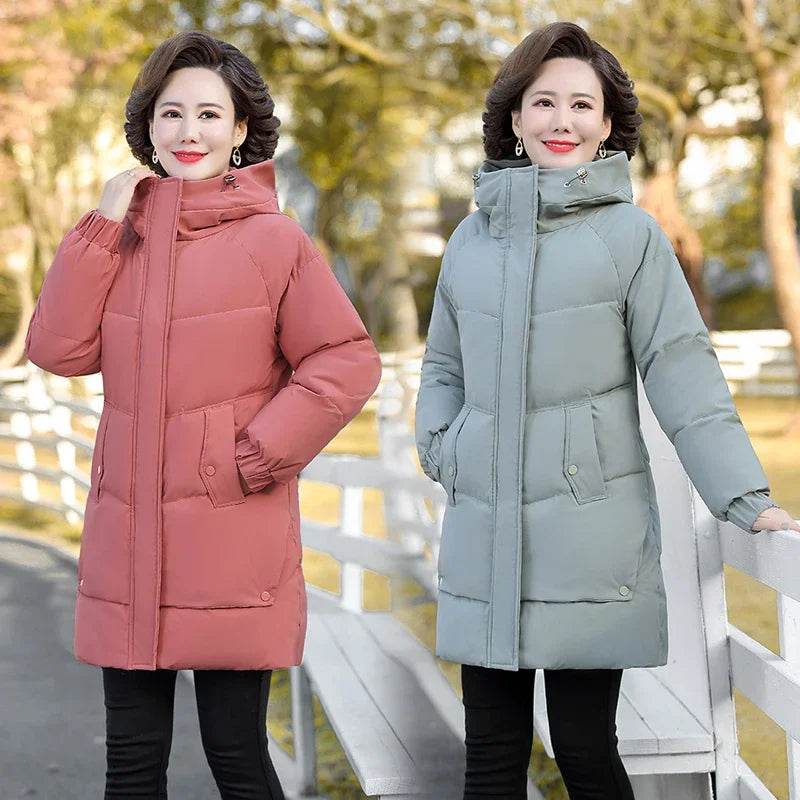 Warm Padded Grandma Parka - P12 Hub Europe