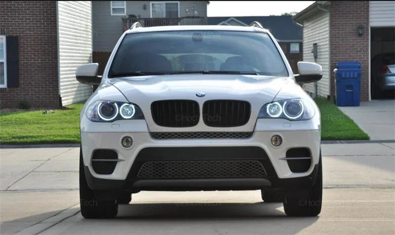 120W 6000K White H8 LED Car Angel Eyes Marker Lights Bulbs error free For BMW X5 X5M E70 X6 X6M E71 E72 2007-2011