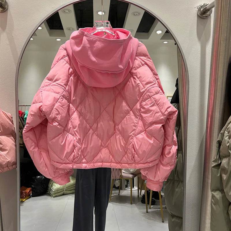 Candy Color Korean Down Jacket - P12 Hub Europe