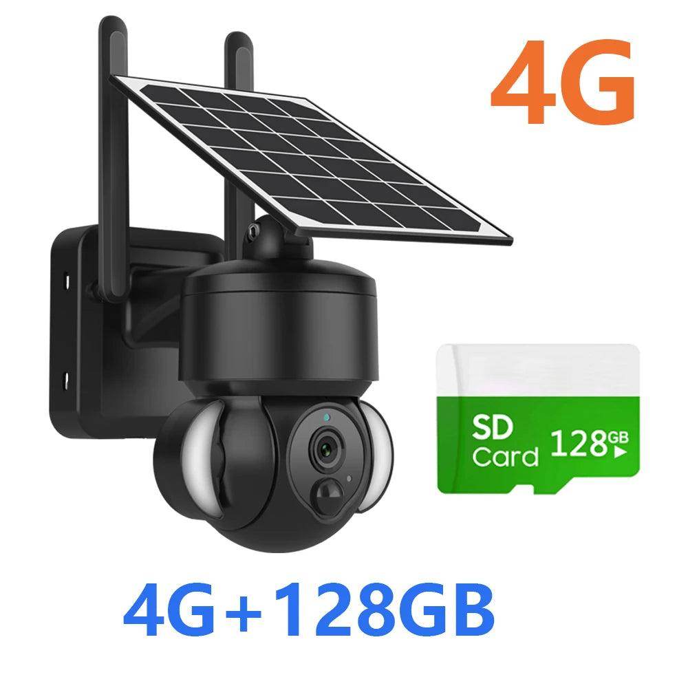 Outdoor Camera 4G Solar Wireless PTZ - P12 Hub Europe