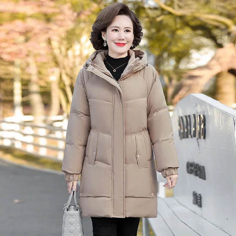Warm Padded Grandma Parka - P12 Hub Europe