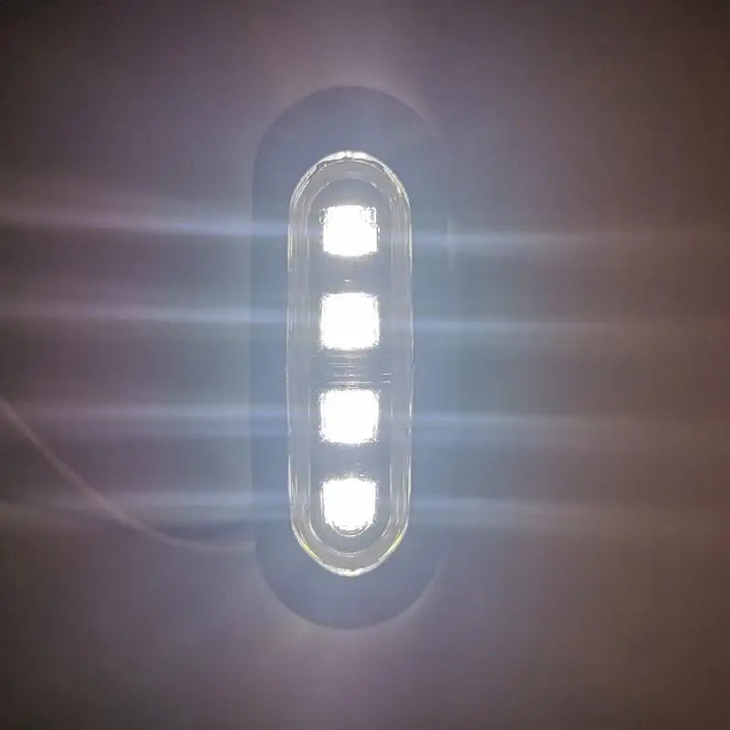 Waterproof 4 LED Side Mark Lamp Clearance indicator Light Car Truck Trailer Lorry 12V-24V light Red/White/Yellow/Blue/Green