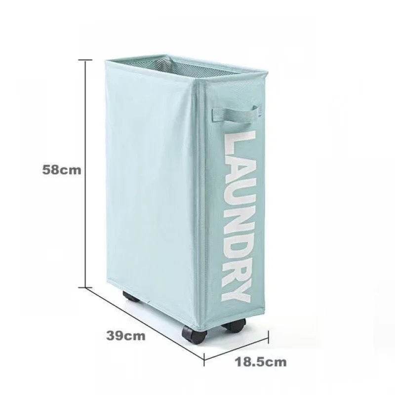 Rolling Foldable Laundry Basket - P12 Hub Europe