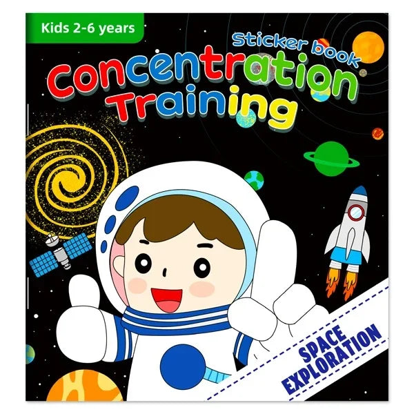 Cognitive Game Kawaii Sticker Book Educational DIY Hand-on Puzzle Cartoon Animals Life Skill Learning Toddler Toys For Kids
