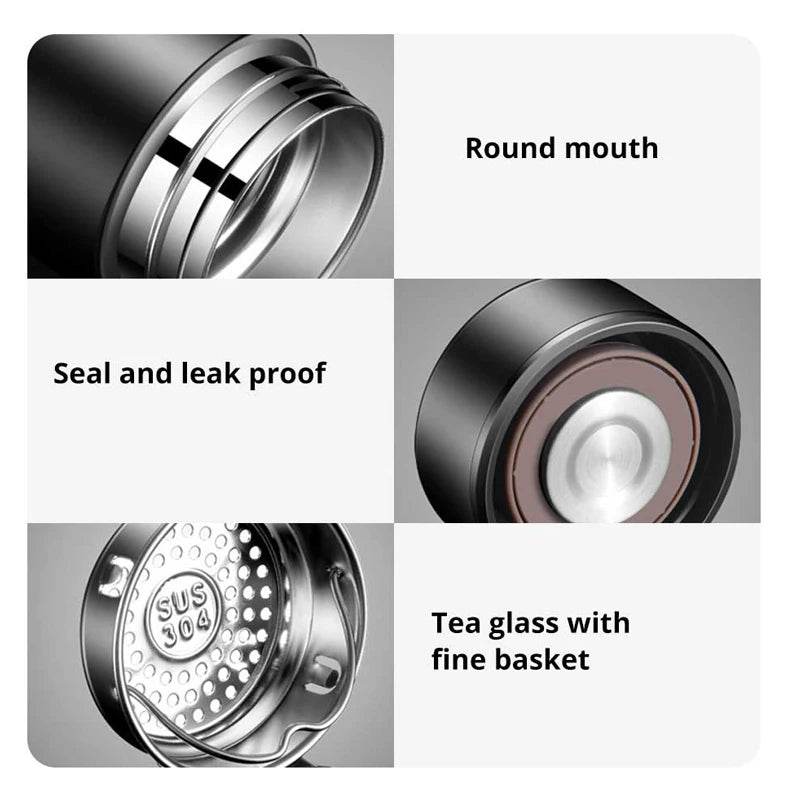 500ml Smart Temperature Display Thermos - P12 Hub Europe