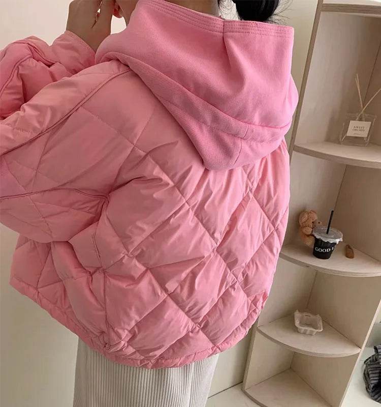 Candy Color Korean Down Jacket - P12 Hub Europe