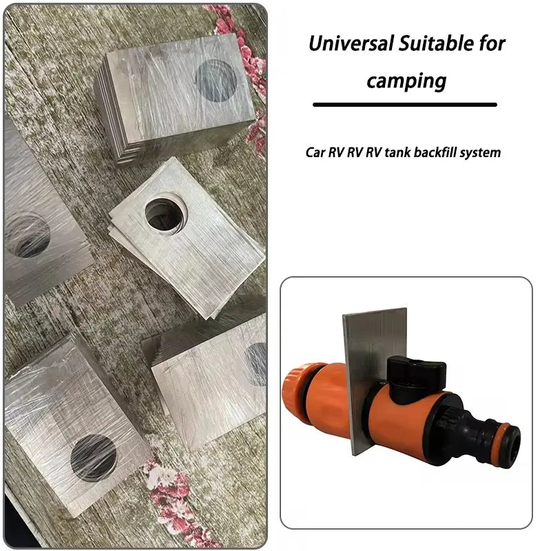 Universal Water Tank Backfill System Fit for Campervan Motorhome Racevan RV Camper Van Accessories