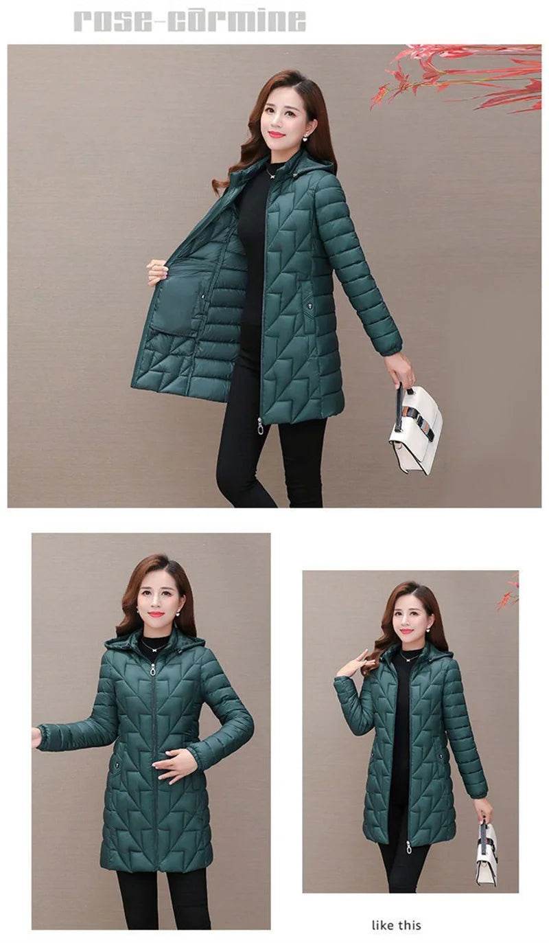 Light Mid-Long Padded Parka - P12 Hub Europe
