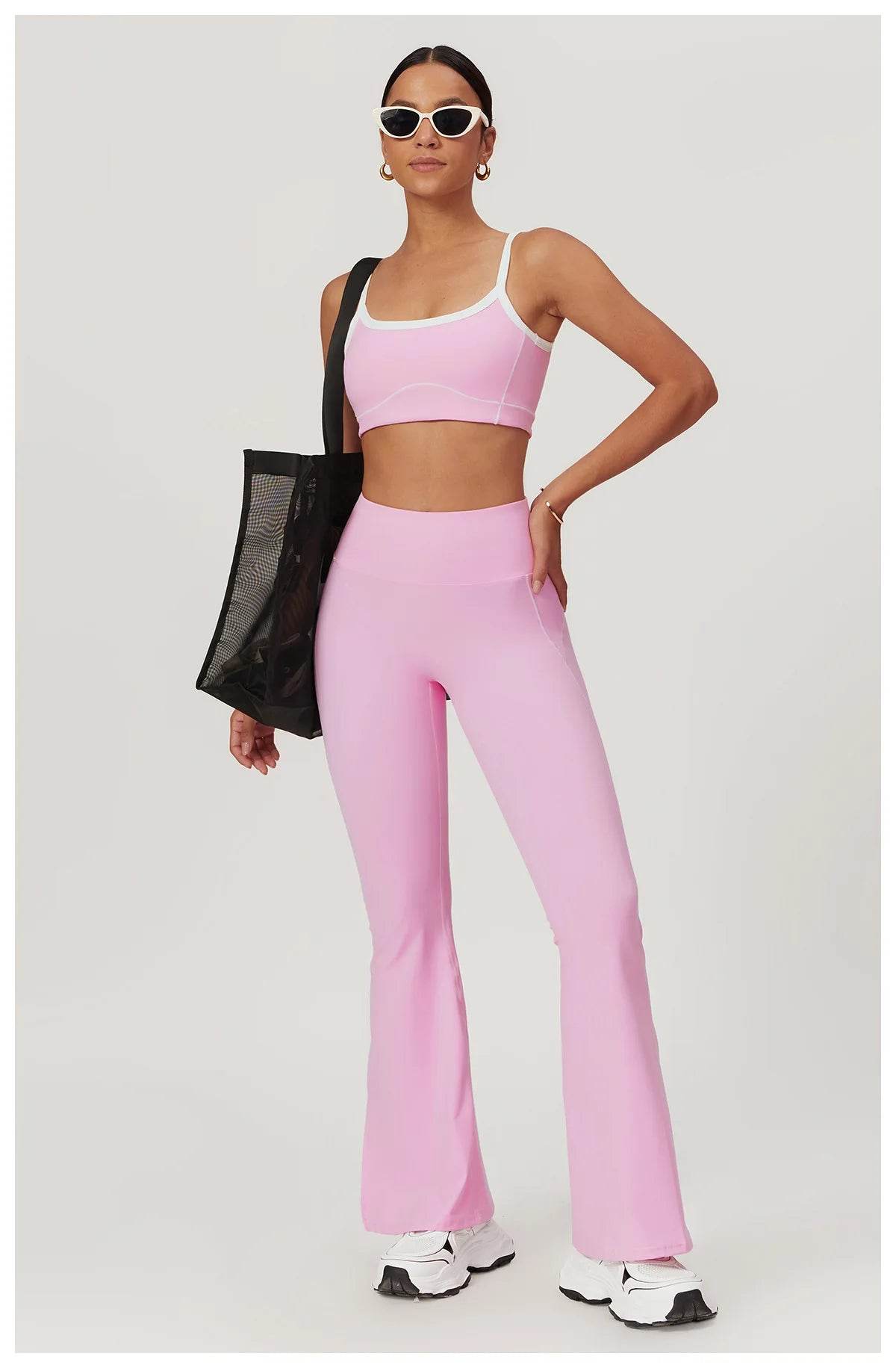 Women's High Waist Flare Set - P12 Hub Europe