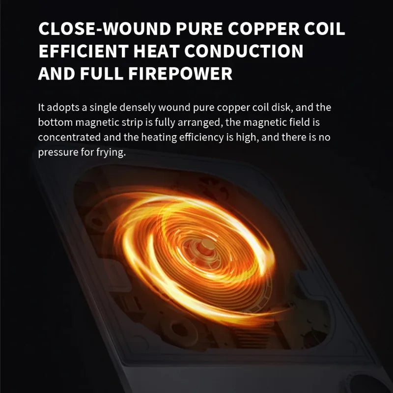 Xioami Mijia Ultra-thin Induction Cooker 2100W Smart Home Induction Cooker 23mm ultra-thin Induction Cooker Connect to Mijia APP