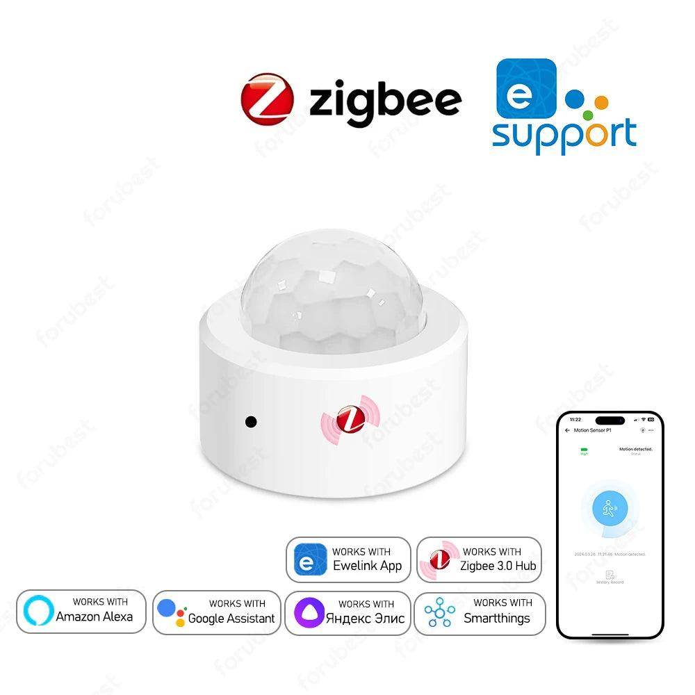 Motion Sensor Zigbee 3.0 PIR eWeLink Security - P12 Hub Europe