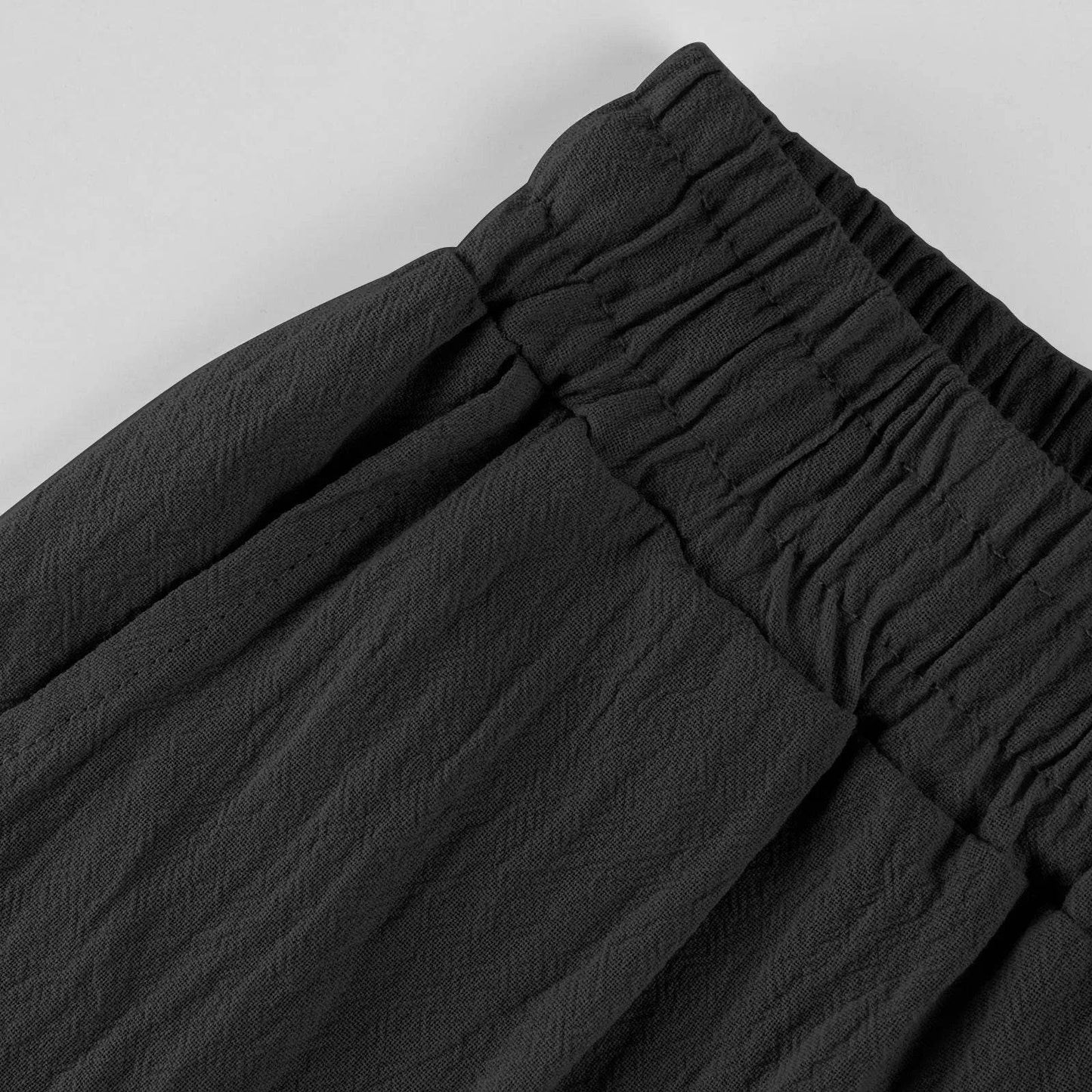 Women's Summer Cotton Linen Pants - P12 Hub Europe