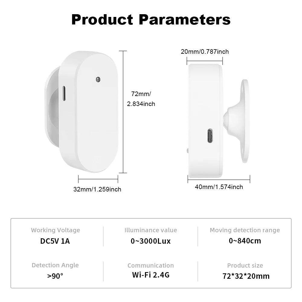 WiFi Human Presence Detector, 24GHz Radar Sensor | Smart Motion - P12 Hub Europe
