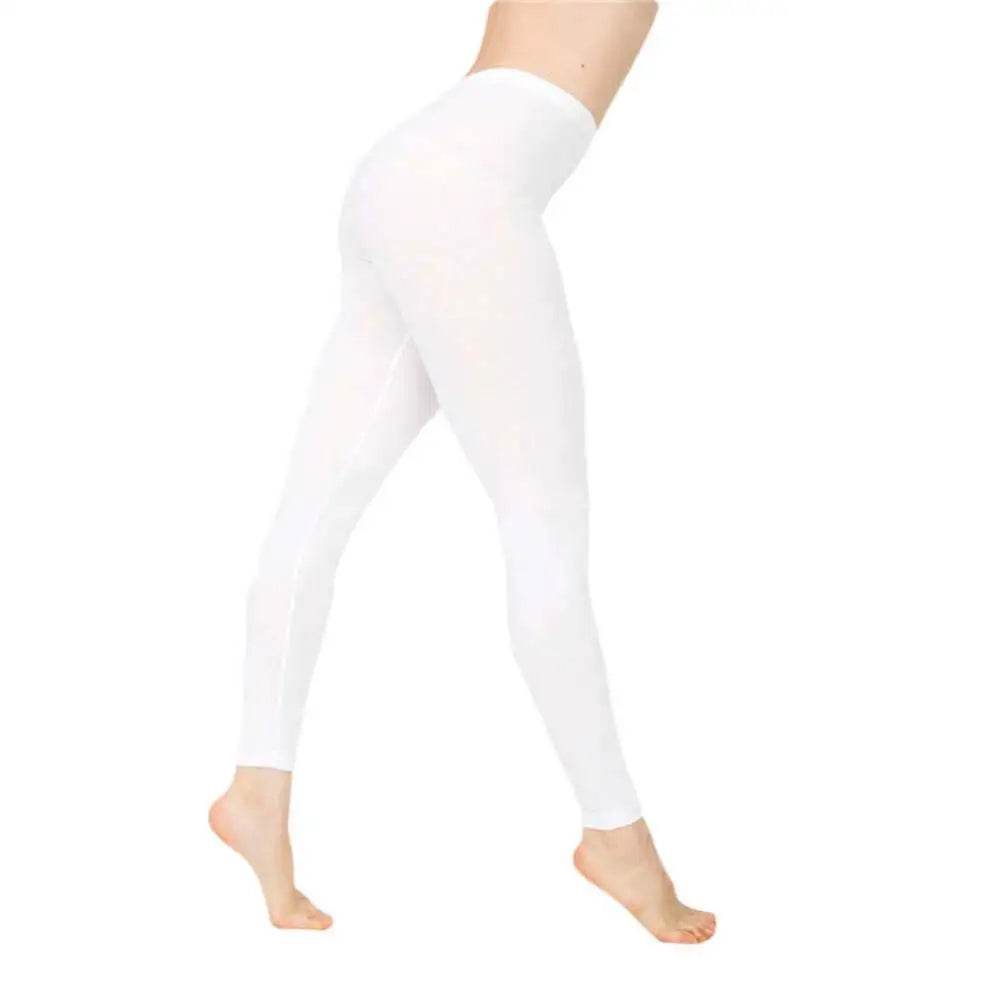 Women's Shiny Stretch Leggings - P12 Hub Europe