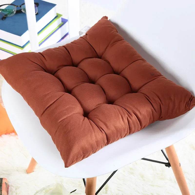 Colourful Chunky Seat Pads Cushion Chair Garden Cushion New Home Textile Cushion Garden HomeTie On Office Garden Dining Kitchen - P12 Hub Europe