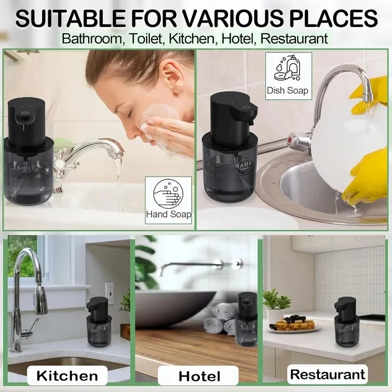 Liquid/Foam Model Wall-Mounted Smart Automatic Sensor Soap Dispenser Hand Clean Sanitizer Machine For Kitchen Washroom Bathroom