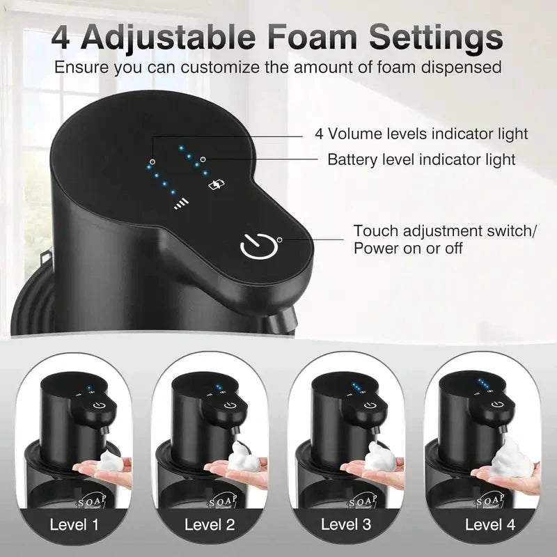 Liquid/Foam Model Wall-Mounted Smart Automatic Sensor Soap Dispenser Hand Clean Sanitizer Machine For Kitchen Washroom Bathroom