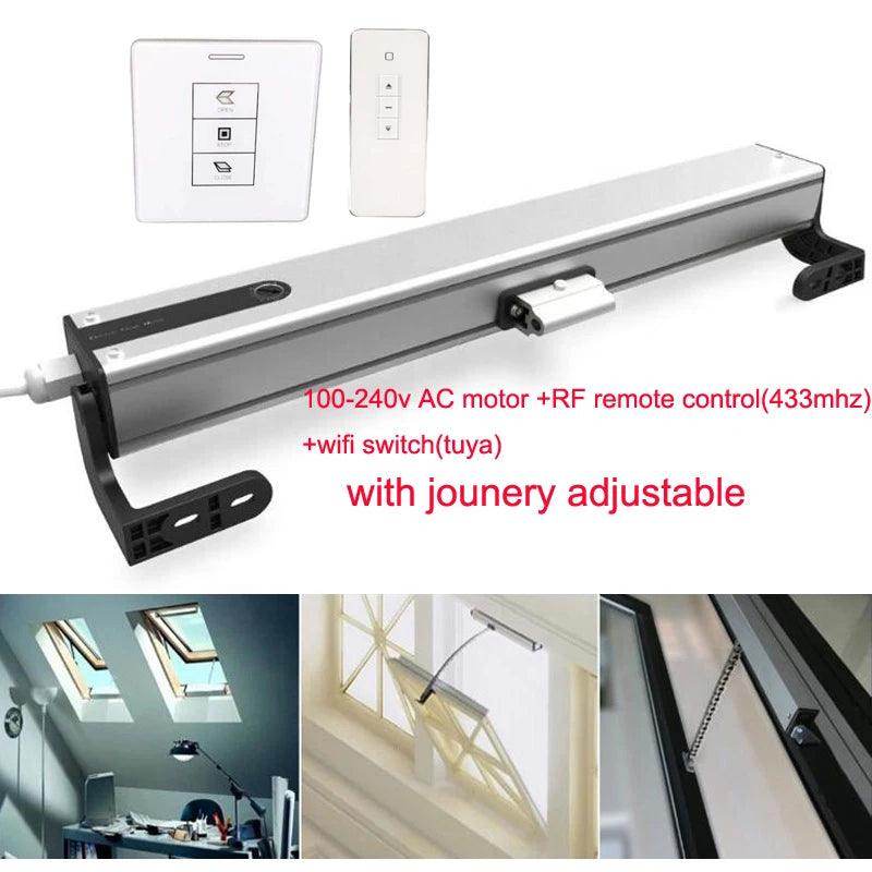 Smart Window Opener | WiFi, Zigbee, Adjustable - P12 Hub Europe