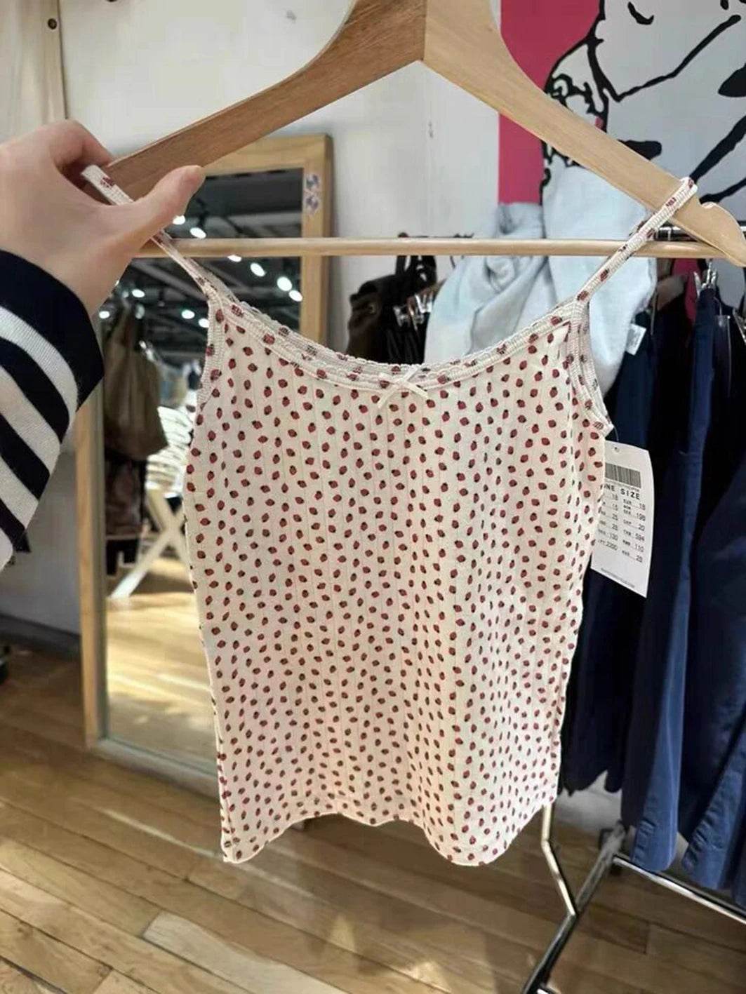 Sweet Strawberry Eyelet Shorts Set - P12 Hub Europe