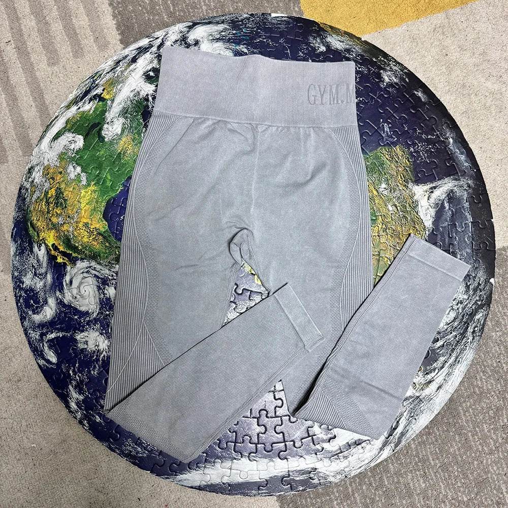 Seamless Scrunch Yoga Leggings - P12 Hub Europe