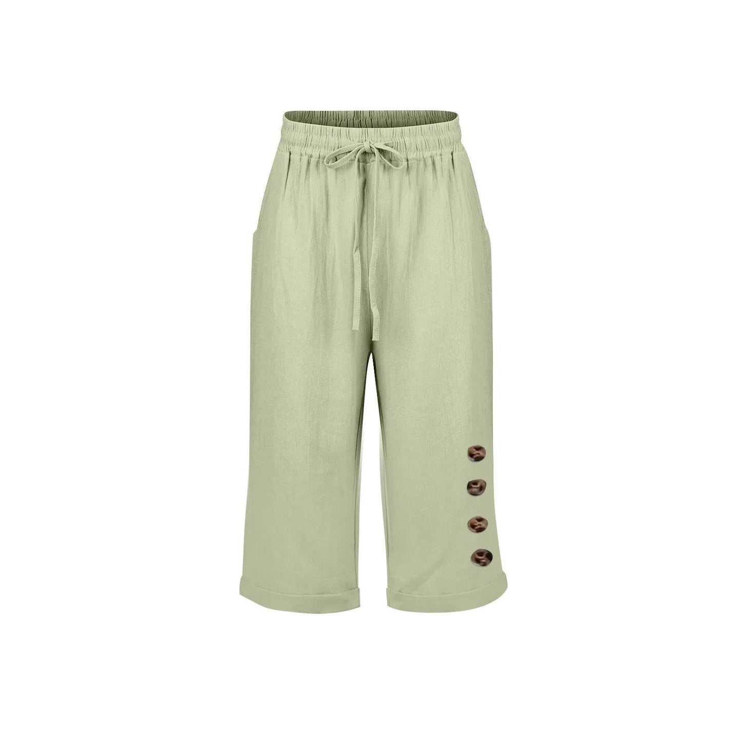 Women's Summer Cotton Linen Pants - P12 Hub Europe
