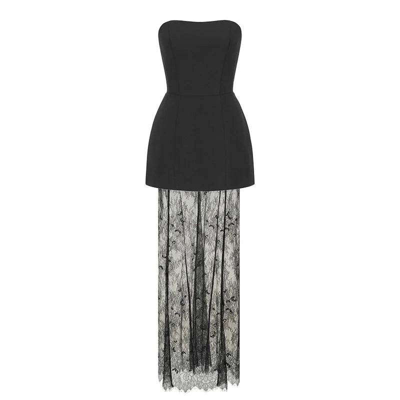 Tornova Strapless Lace Skirt Set - P12 Hub Europe