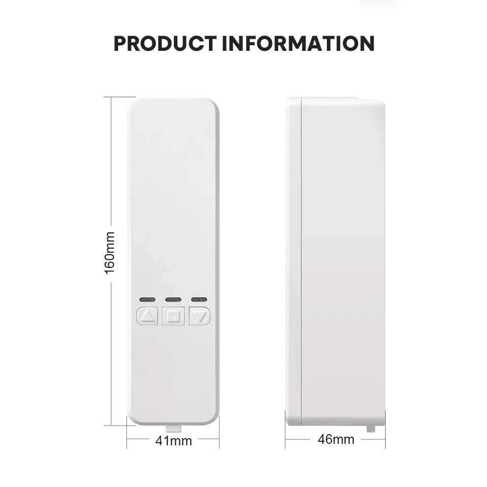 AVATTO Tuya Wifi Smart Roller Blinds Motor,Electric Motor Roller Shutter/Blinds,Smart Home Automation Work for Alexa,Google Home
