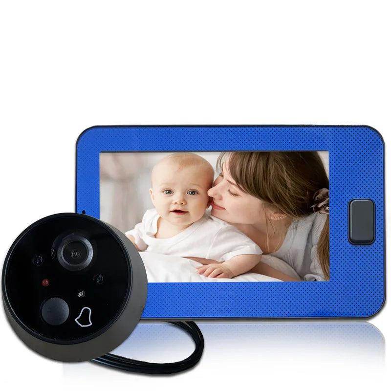 Digital Door Viewer | 170° Wide Angle, IR Night Vision, Battery - P12 Hub Europe