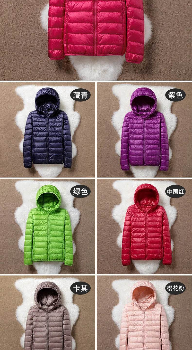 Women's Ultralight Hooded Down - P12 Hub Europe